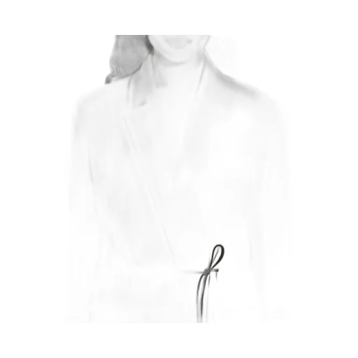 Single-Breasted Tie Detailed Jacket