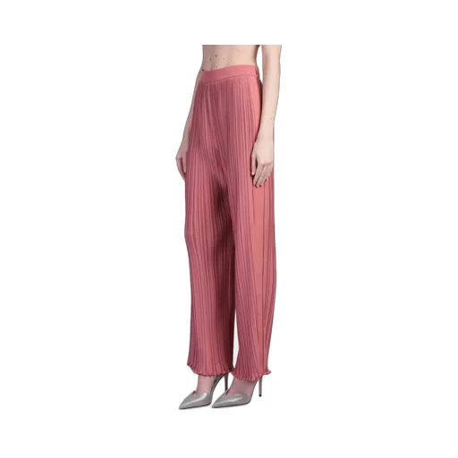 Pleated Straight Leg Pants