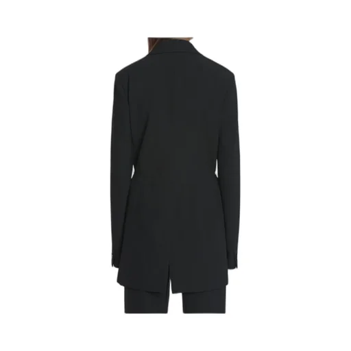 Tie Fastened Tailored Blazer