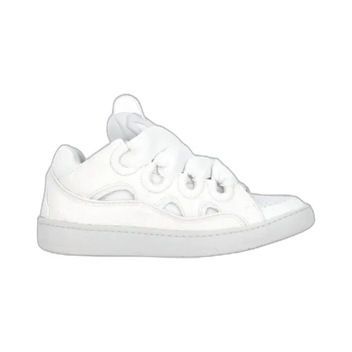 Curb Herringtone Bone Laced Sneakers