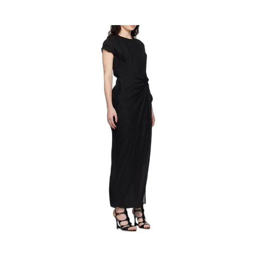 Asymmetrical Pleated Dress
