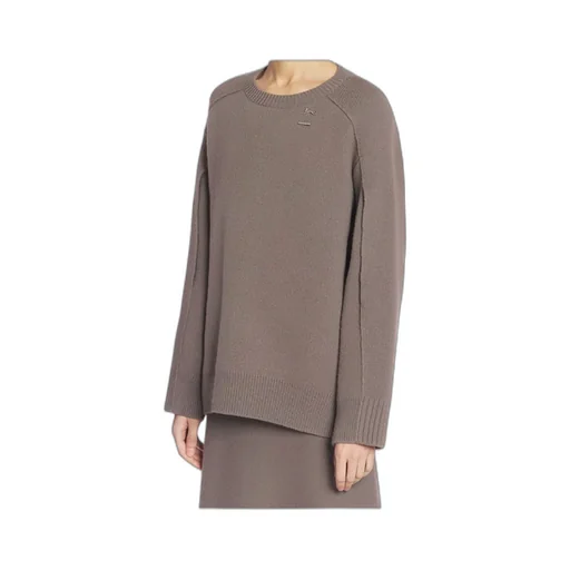 Ribbed Cuff Oversized Jumper