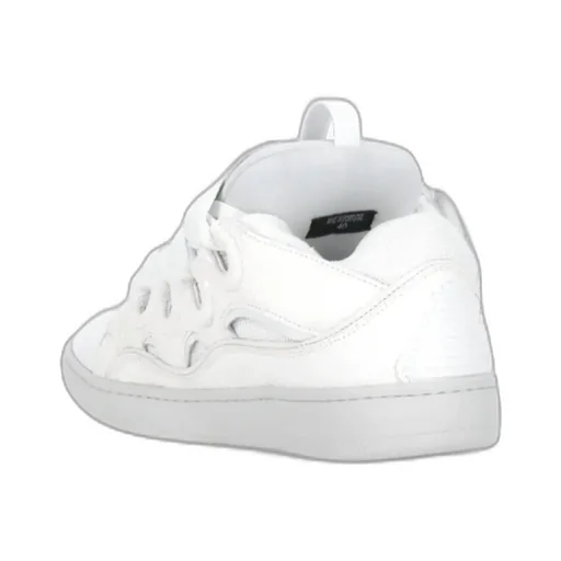 Curb Herringtone Bone Laced Sneakers