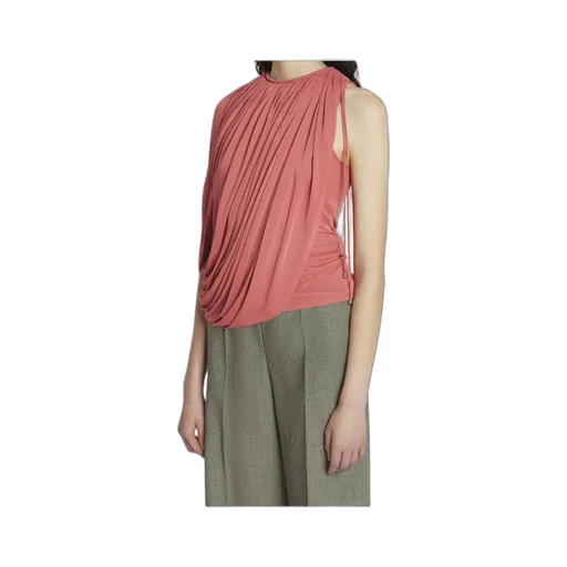 Draped Pleated Top
