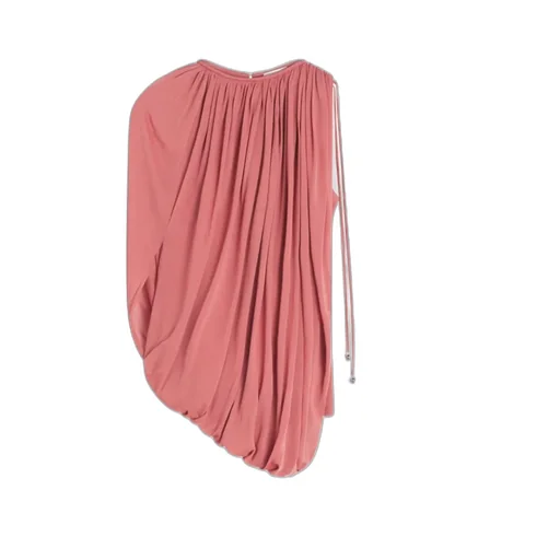 Draped Pleated Top