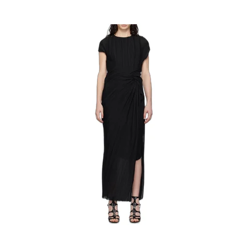 Asymmetrical Pleated Dress