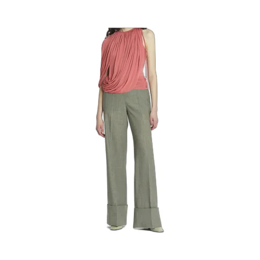Draped Pleated Top