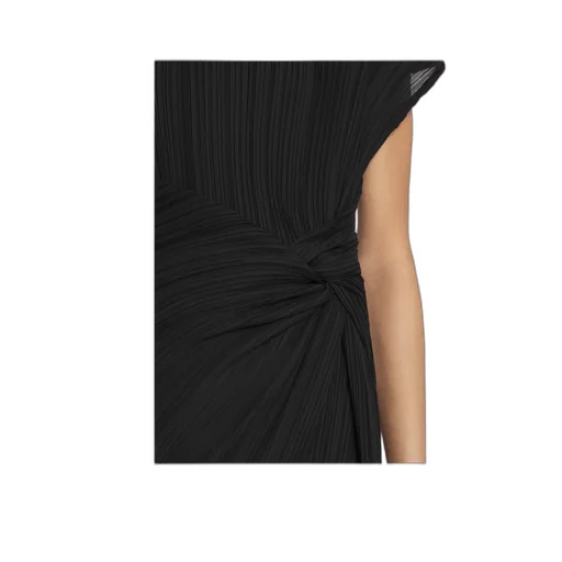 Asymmetrical Pleated Dress