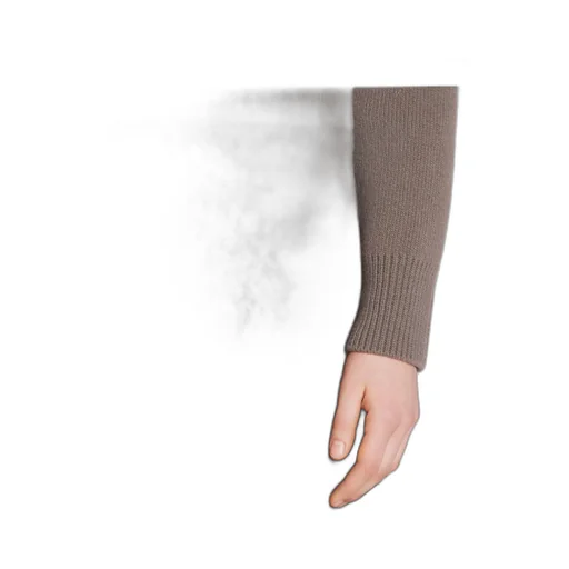 Fine Knitted Flared Midi Skirt
