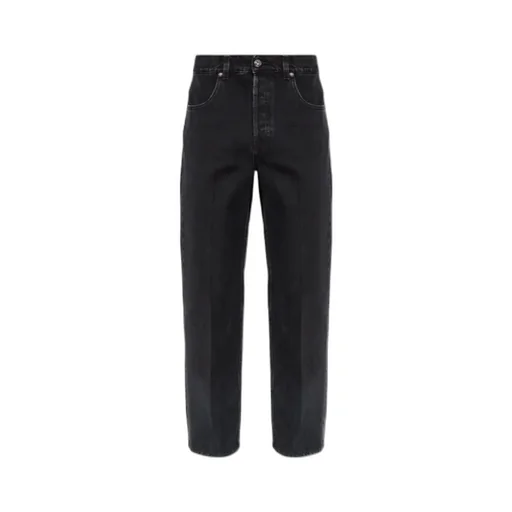 Logo Embossed Denim Jeans