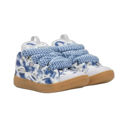 Lace-Up Logo Casual Sneakers