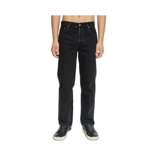 Logo Embossed Denim Jeans