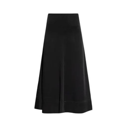 Satin Midi Skirt