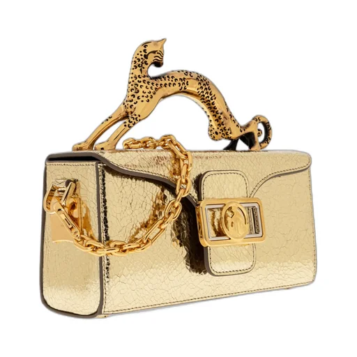 Embossed Cat Handled Tote Bag