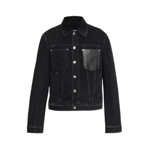 Logo Embossed Denim Jacket