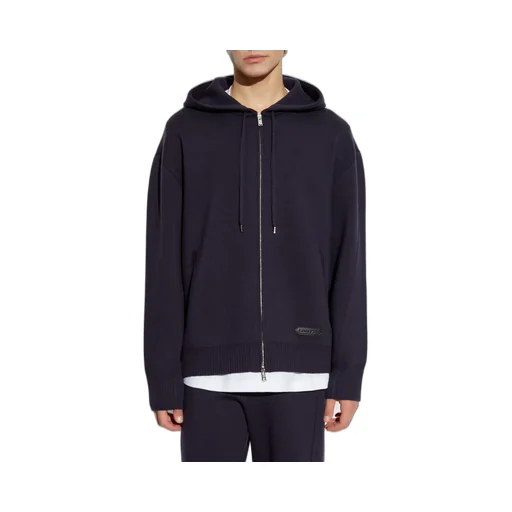 Zip-Up Drawstring Hoodie