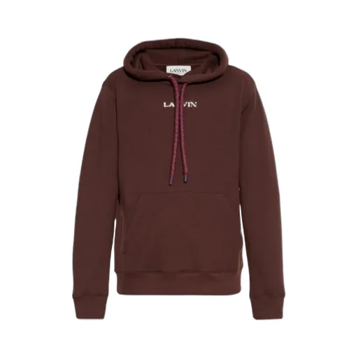 Logo Detailed Drawstring Hoodie