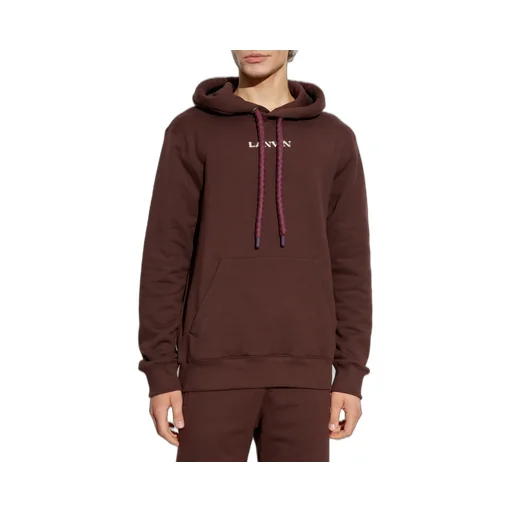 Logo Detailed Drawstring Hoodie