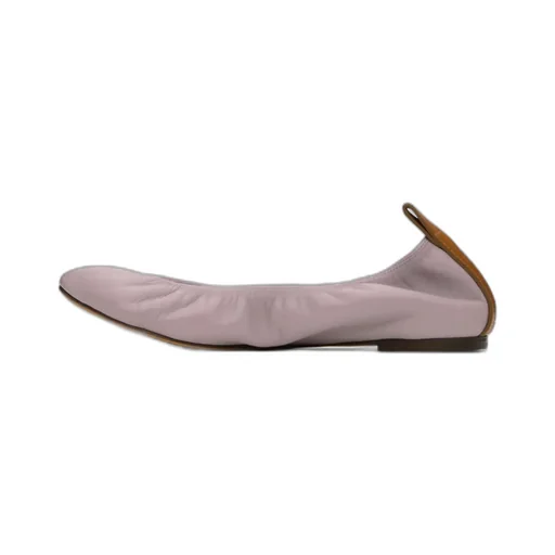 Logo Embossed Ballet Shoes