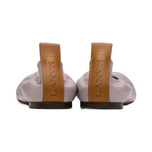 Logo Embossed Ballet Shoes