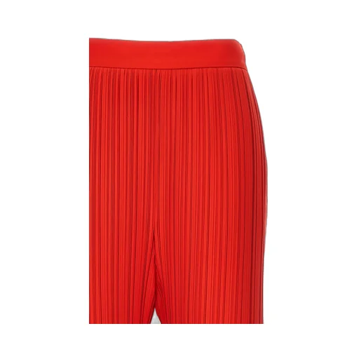 Pleated High Waist Trousers