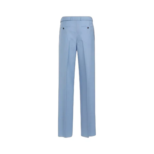Wide-Leg Suit Trousers