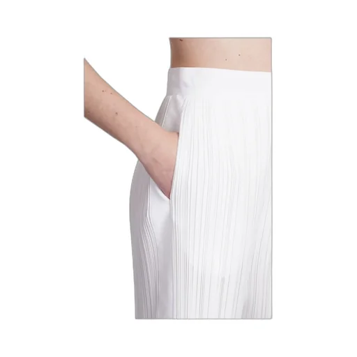 Pleated High Waist Trousers