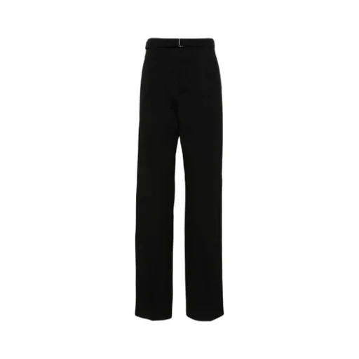 Pleated Wool Trousers