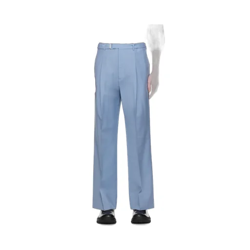 Wide-Leg Suit Trousers