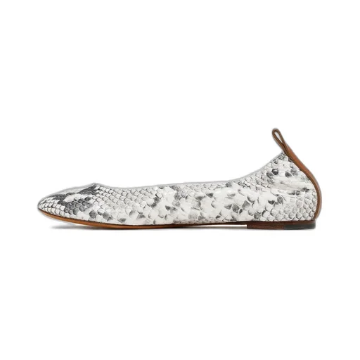 Embossed Ballet Flats