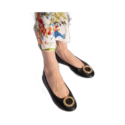 Round Toe Slip-On Ballerina Shoes
