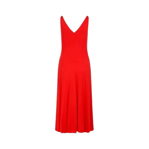 V-Neck Sleeveless Dress