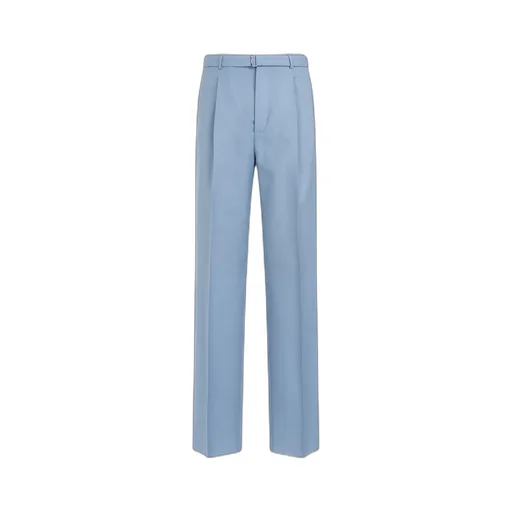 Wide-Leg Suit Trousers