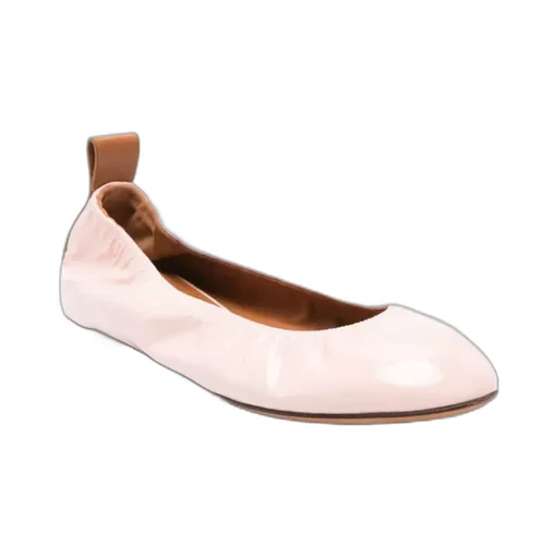 Ruched Detail Ballerina Shoes