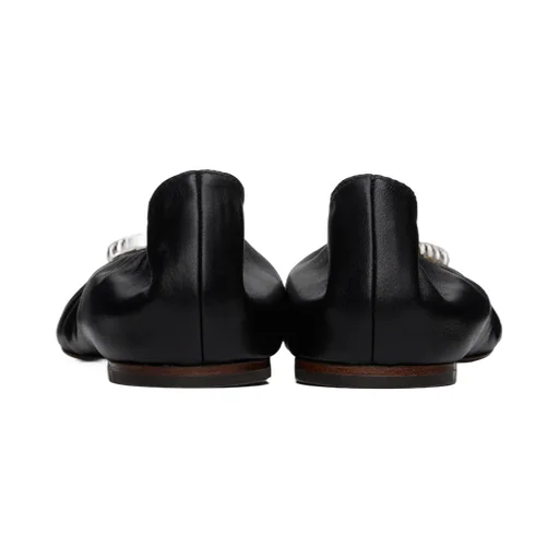Round Toe Slip-On Ballerina Shoes