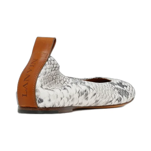 Embossed Ballet Flats