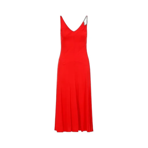 V-Neck Sleeveless Dress