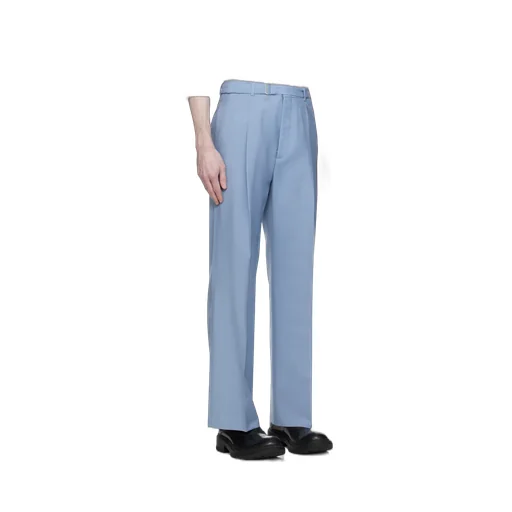 Wide-Leg Suit Trousers