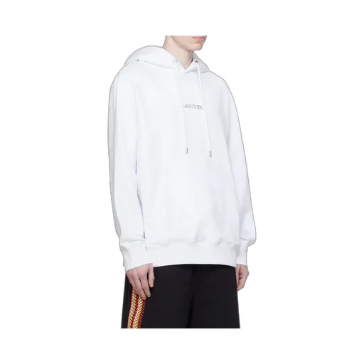 Logo-Embroidered Cotton Hoodie