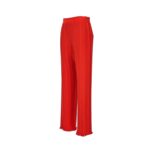 Pleated High Waist Trousers