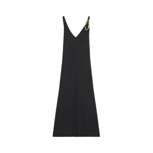 Pleated A-Line Midi Dress