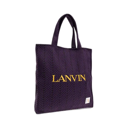 X Future Logo Embroidered Interwoven Tote Bag