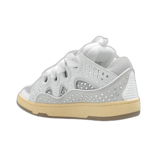 Curb Embellished Low-Top Sneakers