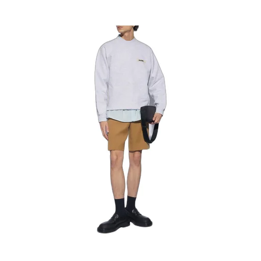 Pressed Crease Belted Shorts