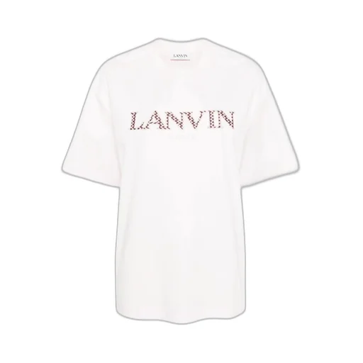 Logo Embroidered Crewneck T-Shirt