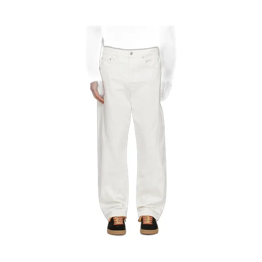 Twisted Straight Leg Jeans