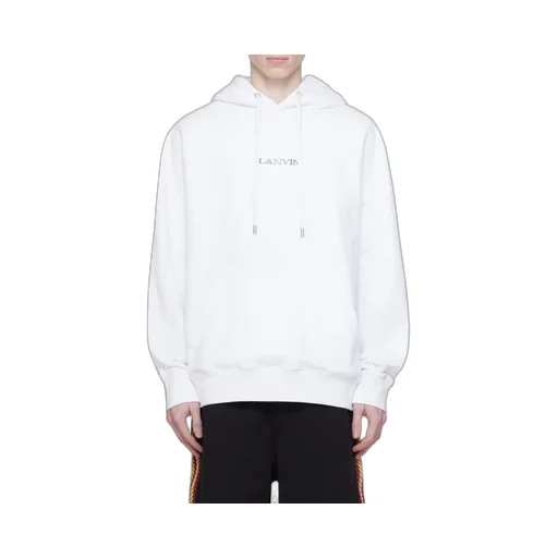 Logo-Embroidered Cotton Hoodie