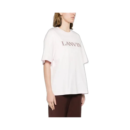 Logo Embroidered Crewneck T-Shirt