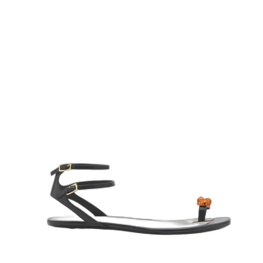 Logo Flat Sandals