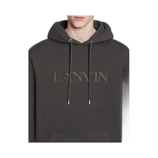 Logo-Embroidered Drawstring Hoodie